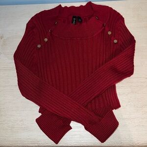 Burgundy Red Sweater